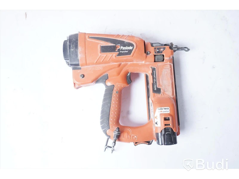 Dyckertpistol Paslode, IM50 F18, Funktionstestad.