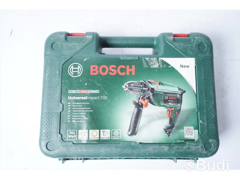 Slagborrmaskin BOSCH universal impact 700, Funktionstestad.