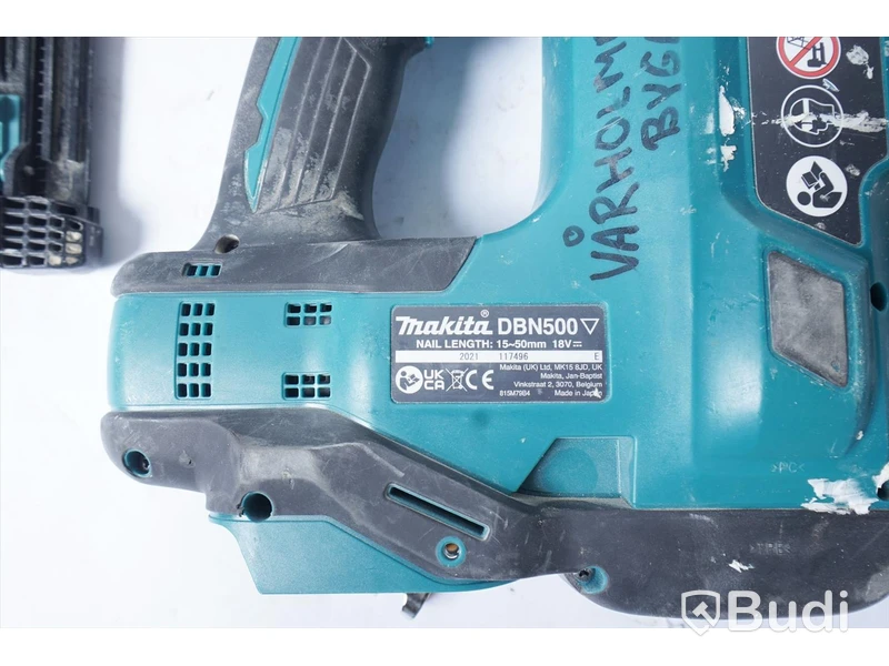 Dyckerpistol DBN500zj, Makita. Funktionstestad.
