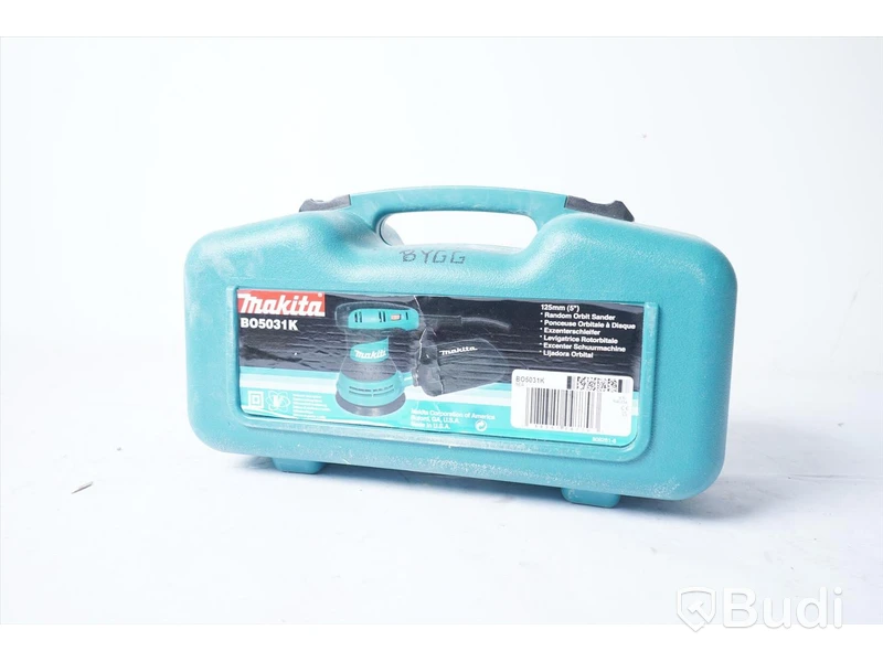 Excenterslip BO5031X, Makita. Funktionstestad.