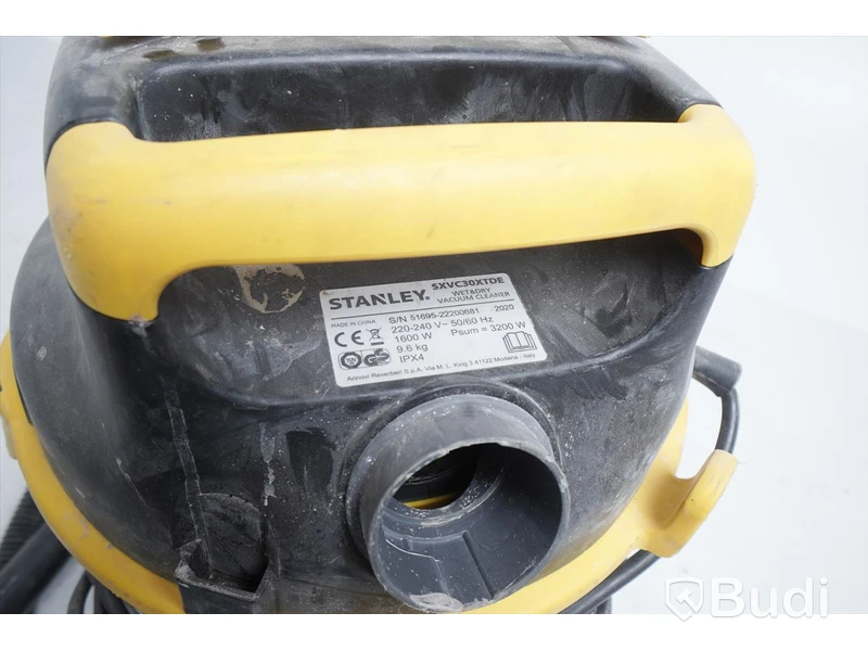Grovdammsugare Stanley sxvc30xtde, Funktionstestad.