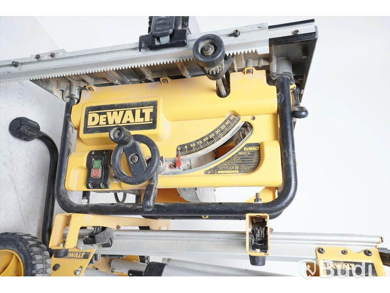 Bordcirkelsåg DeWalt, DW745-QS, inkl. arbetsbord DE7400. Funktionstestad.