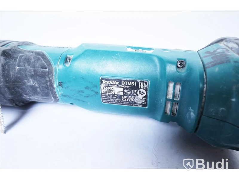 Multiverktyg Makita DTM51, utan batteri