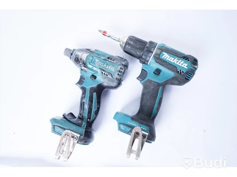 2 st. Skruvdragare Makita DDF485, Makita DTD129. inkl batteri och laddare. Funktionstestad.