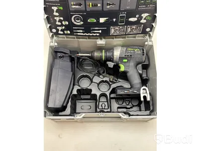 Skruvdragare/Slagborr, Festool TPC 18/4 med laddare utan batteri