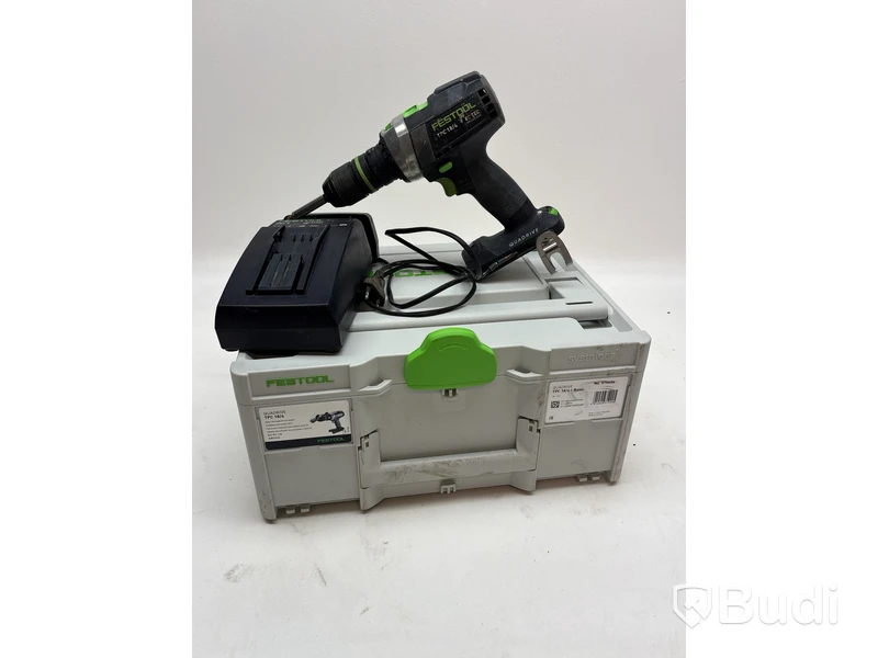 Skruvdragare/Slagborr, Festool TPC 18/4 med laddare utan batteri