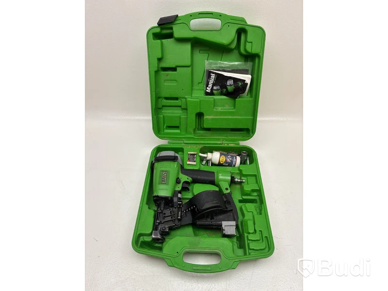 Spikpistol Esseve CRN 15/45, inkl. parti med skruv och spik