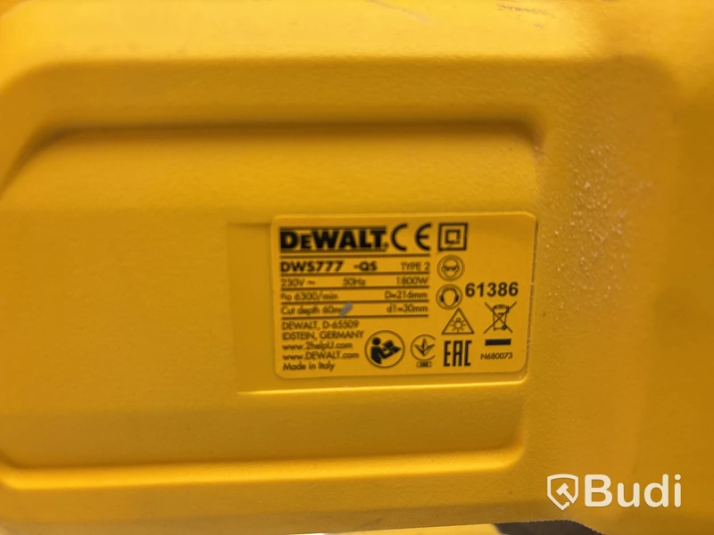 Kap- & gersåg Dewalt DWS777