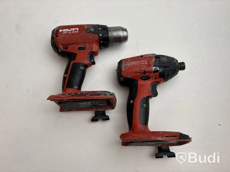 Borrskruvdragare Hilti SF 4-A22 och Slagskruvdragare Hilti SID 22-A