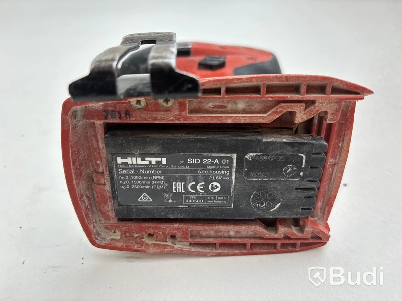 Borrskruvdragare Hilti SF 4-A22 och Slagskruvdragare Hilti SID 22-A