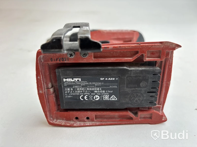 Borrskruvdragare Hilti SF 4-A22 och Slagskruvdragare Hilti SID 22-A