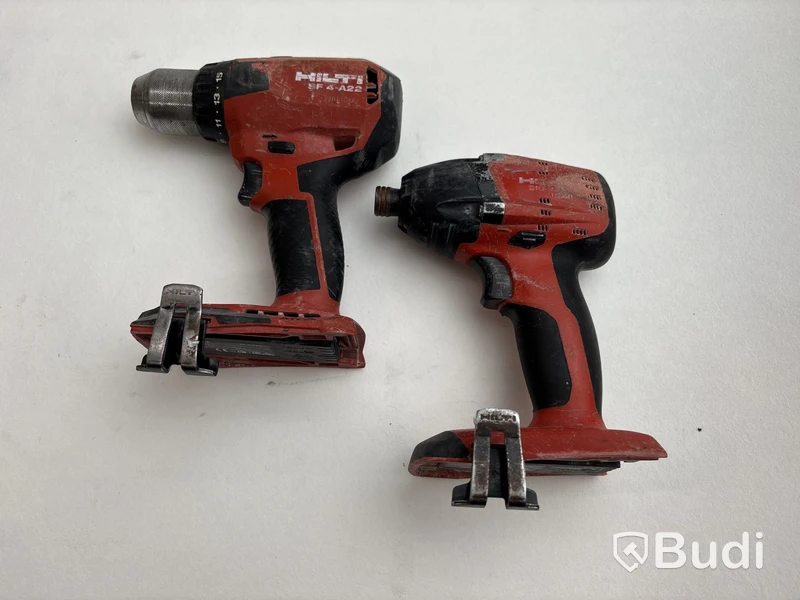 Borrskruvdragare Hilti SF 4-A22 och Slagskruvdragare Hilti SID 22-A
