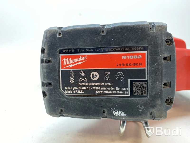 Dyckertpistol Milwaukee M18 FN18GS