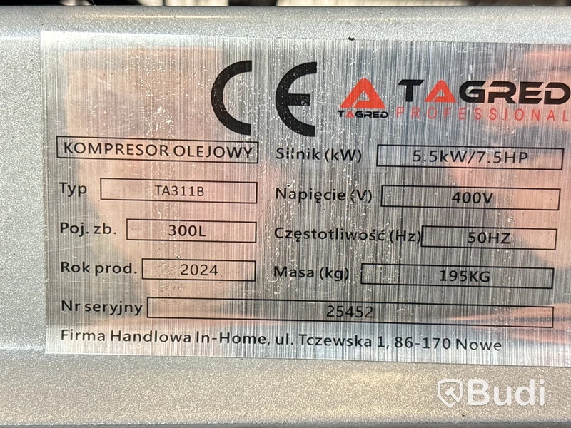 Oljekompressor Tagred TA3118