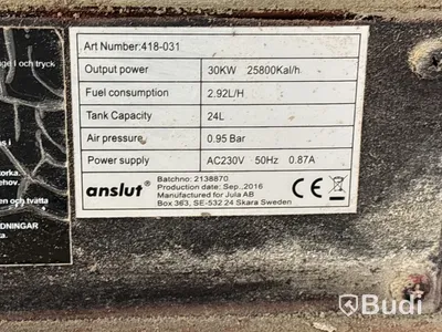 Dieselvärmare Anslut
