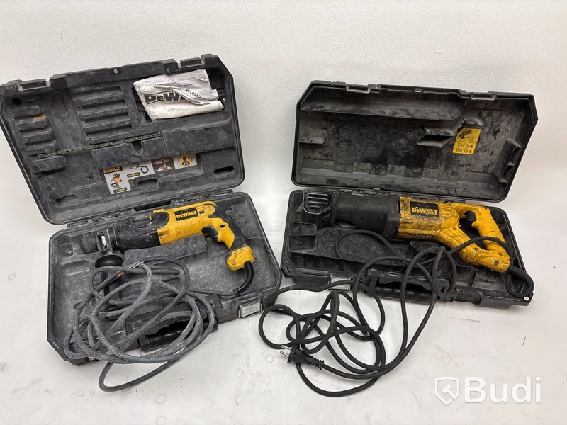 Borrhammare och tigersåg DeWalt