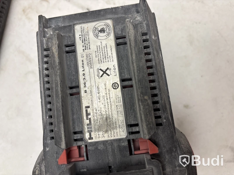 Borrhammare Hilti, TE 6-A36 inkl. batteri och laddare