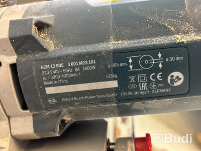 Kap & gersåg Bosch, GCM 12 SDE inkl. stativ Bosch, GTA 2500 W