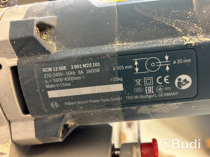 Kap & gersåg Bosch, GCM 12 SDE inkl. stativ Bosch, GTA 2500 W