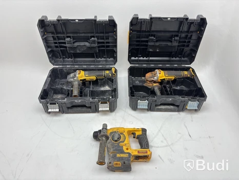 2st. Vinkelslipar Dewalt, DCG405 inkl. Borrhammare Dewalt, DCH253