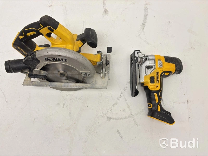 DeWalt circular saw, DCS570, incl. DeWalt jigsaw, DCS335