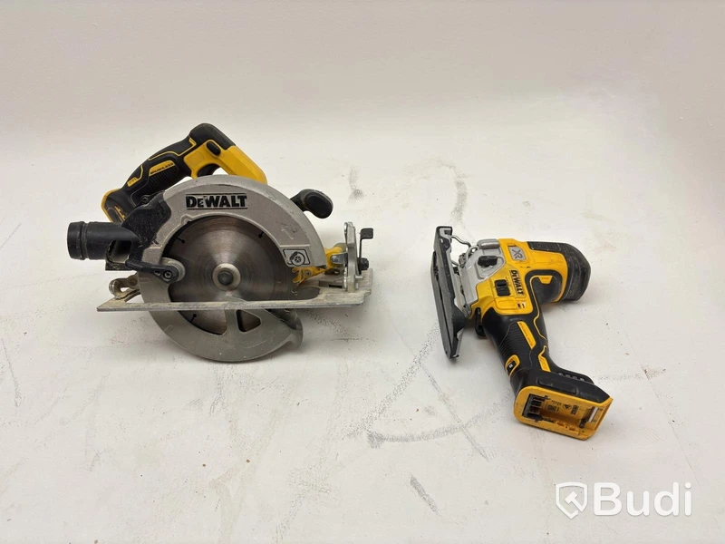 DeWalt circular saw, DCS570, incl. DeWalt jigsaw, DCS335