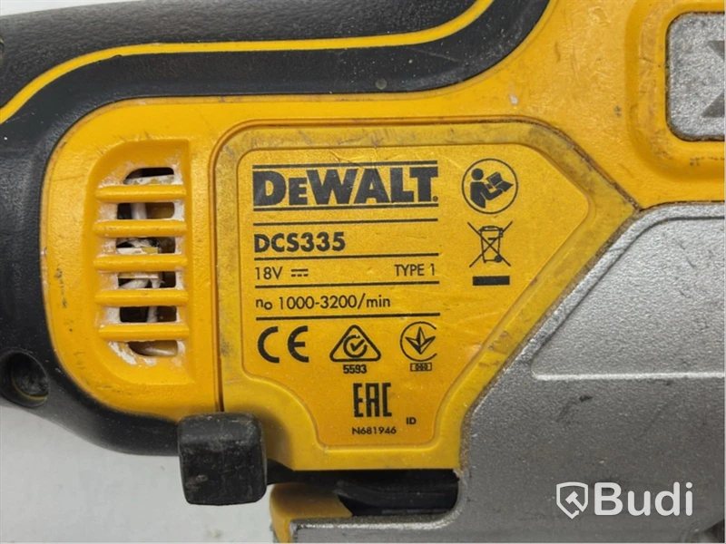 DeWalt circular saw, DCS570, incl. DeWalt jigsaw, DCS335