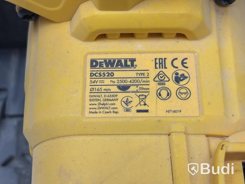 Sänksåg Dewalt, DCS520 inkl. Skena