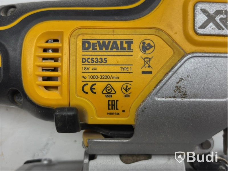 DEWALT rotary hammer, DCH133, incl. DEWALT jigsaw, DCS335