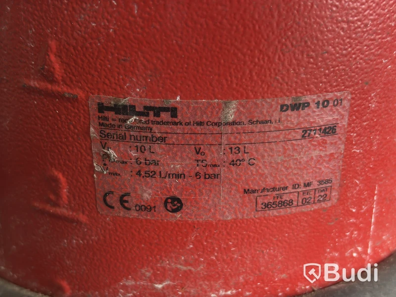 Kärnborrmaskin Hilti DD 110-W inkl vattenmatning