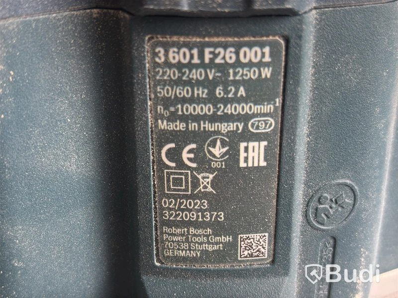 Överfräs Bosch GOF 1250 CE, 1250 W