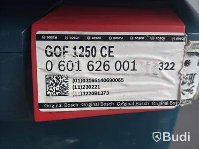 Överfräs Bosch GOF 1250 CE, 1250 W