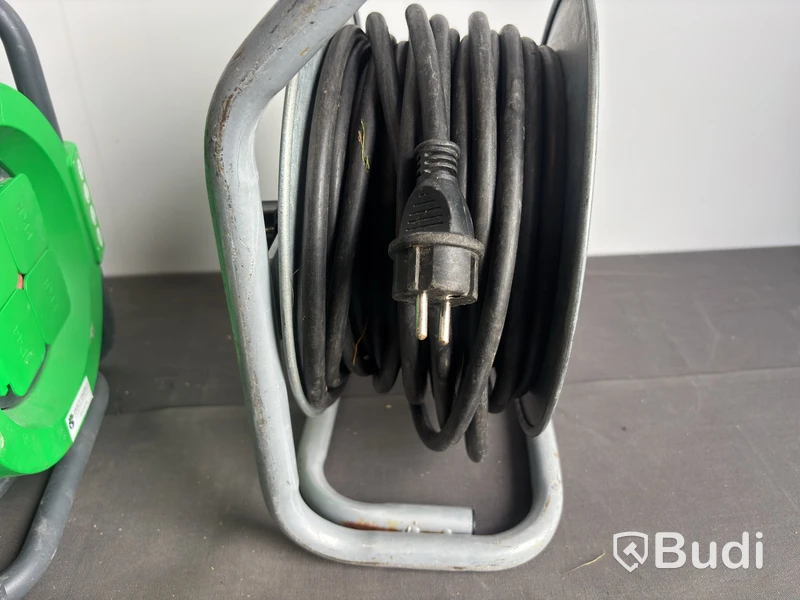Extension cable reels, 2 pcs