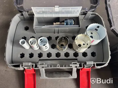 Hole saw sets, 3 pcs