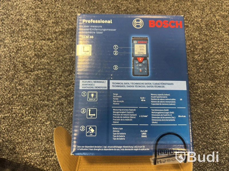2 st Avståndsmätare Bosch GLM 40