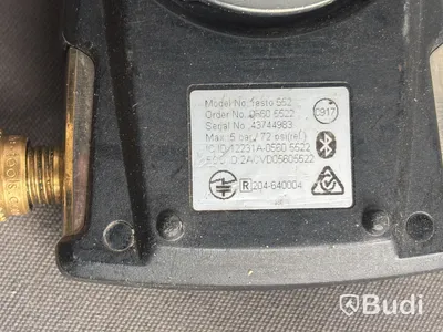 Vakuumpump Blue Vac MK-60-DS, med manometer och Testo 552