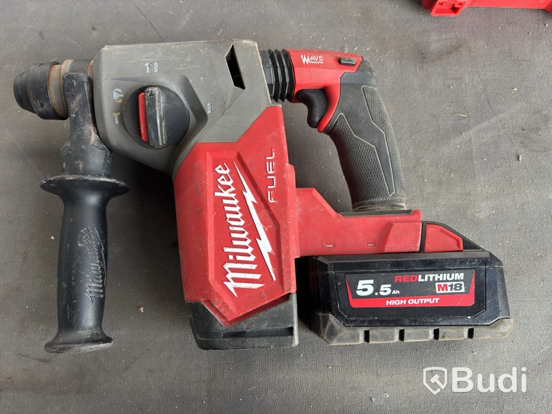Borrhammare Milwaukee M18 FH, med batteri