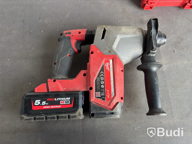 Borrhammare Milwaukee M18 FH, med batteri