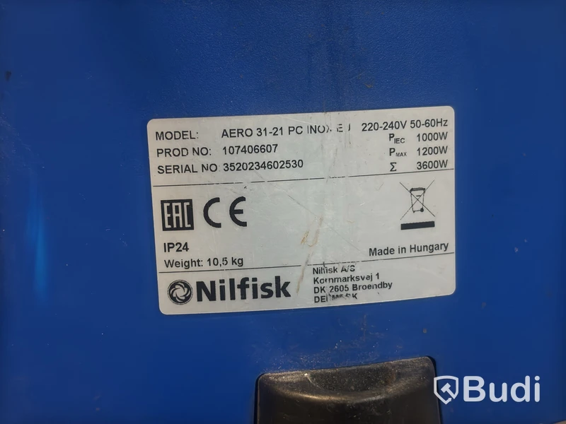 Dammsugare Nilfisk Aero 31-21 PC INOX