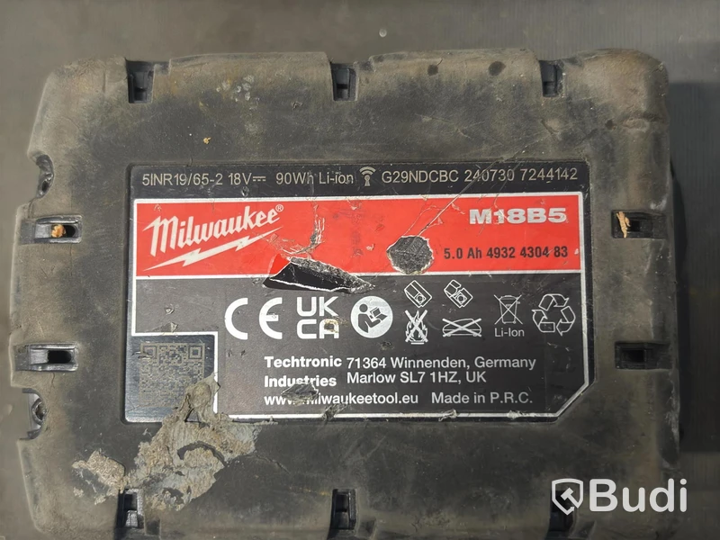Elverktyg Milwaukee, 5 delar