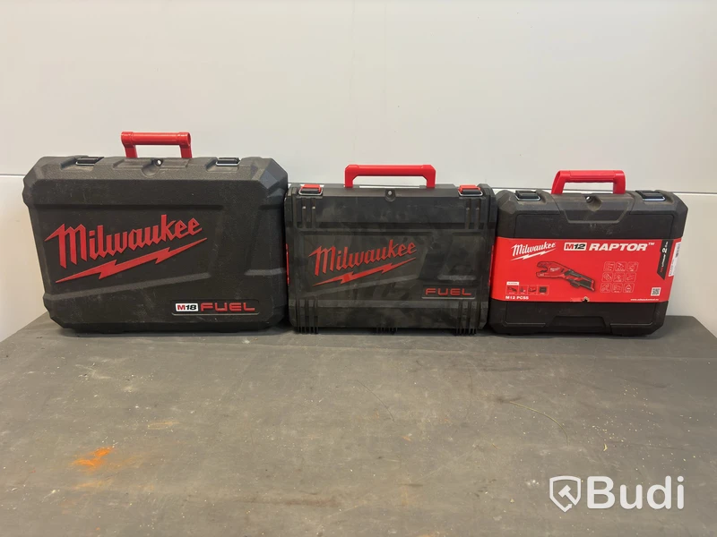 Elverktyg Milwaukee, 3 delar