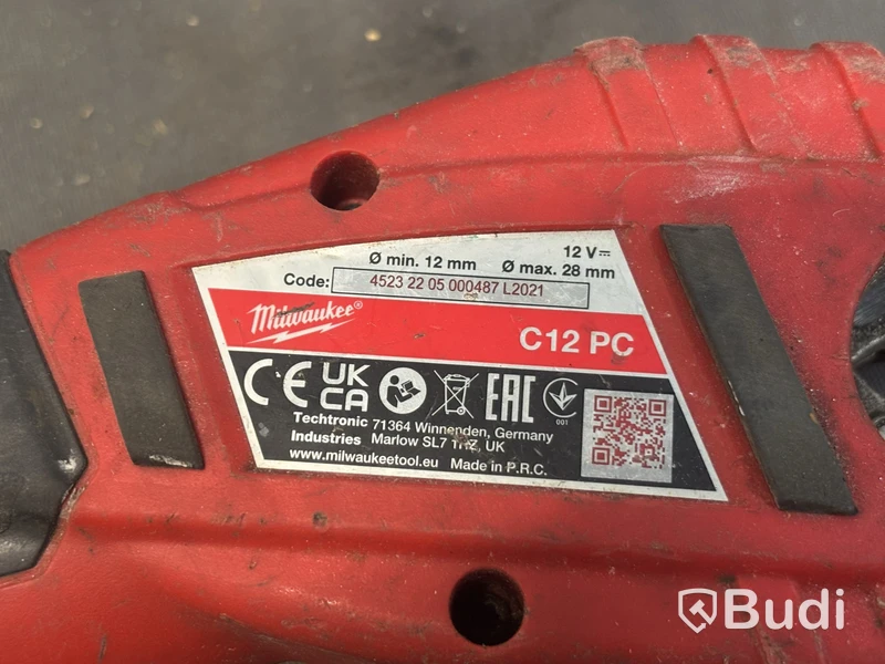 Elverktyg Milwaukee, M18 BTP och C12 PC