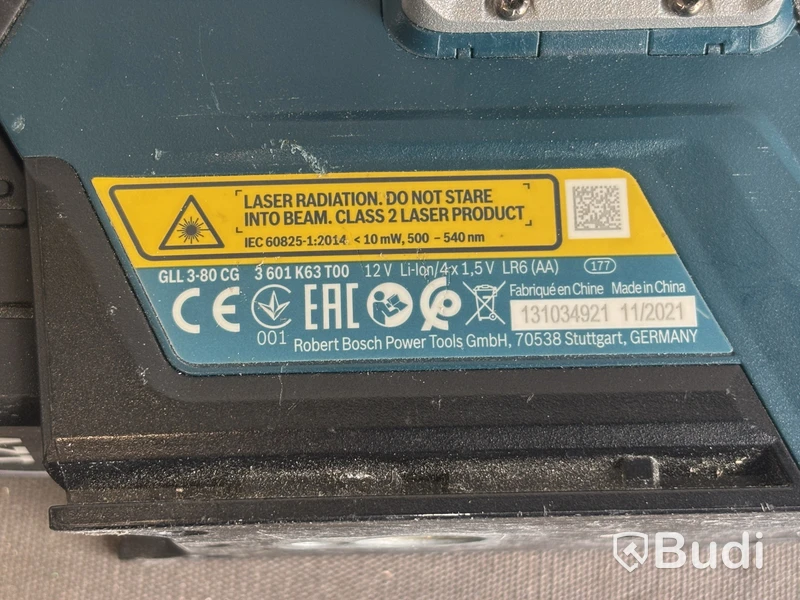 Linjelaser Bosch GLL 3-80 CG