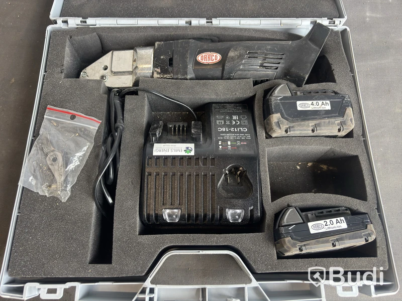 Plåtsax Dräco AK3514-7R Li-ion, 18 V