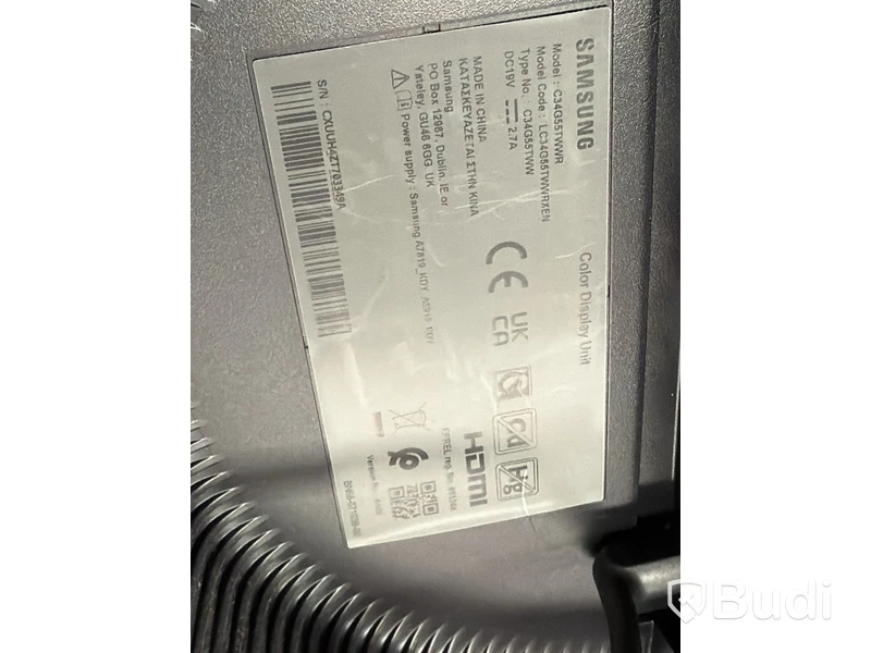 Samsung 34-tums datorskärm curved