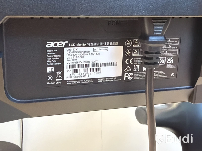 Acer 34-tums datorskärm