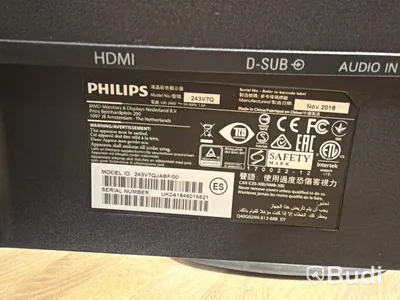 4 st Philips 24-tums datorskärmar