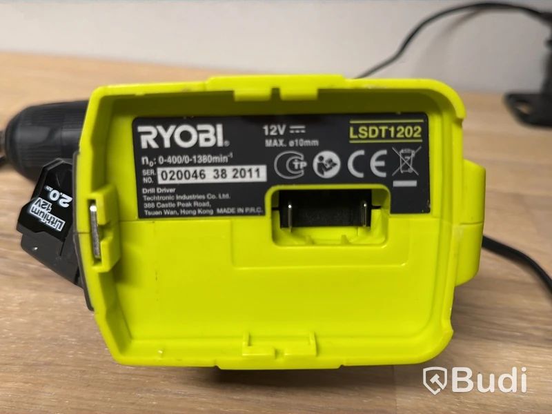 Ryobi skruvdragare