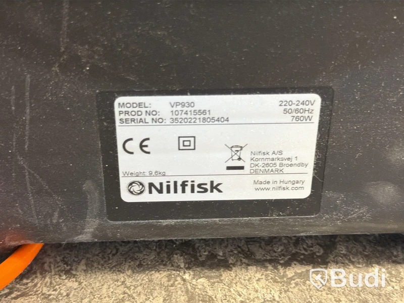 Nilfisk VP930 dammsugare & städutrustning
