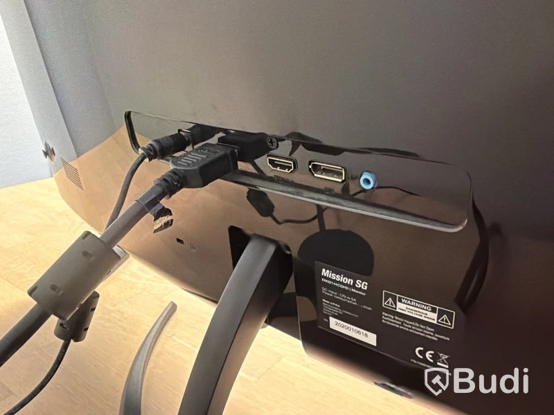 Datorskärm Mission SG 32-tum QHD curved